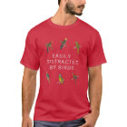 Easily Distracted By Birds Vintage Parrots Funny B