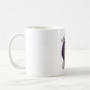 Easily Distracted By Books and Cats Design Coffee Mug
