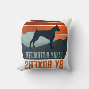 Easily Distracted By Boxers Dog Walking Cushion