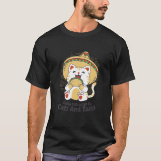 Easily Distracted By Cats And Tacos T-Shirt
