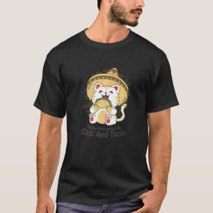Easily Distracted By Cats And Tacos T-Shirt