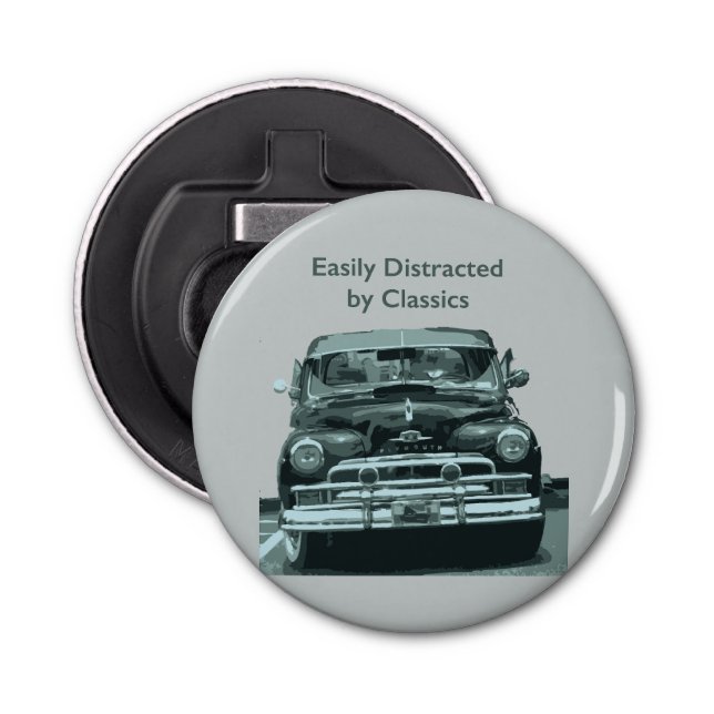 Easily Distracted by Classics Bottle Opener (Front)