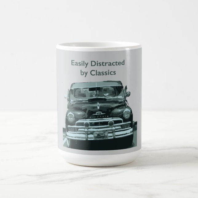 Easily Distracted by Classics Coffee Mug (Center)