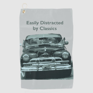 Easily Distracted by Classics Golf Towel