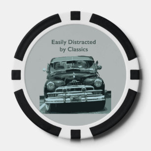 Easily Distracted by Classics Poker Chips