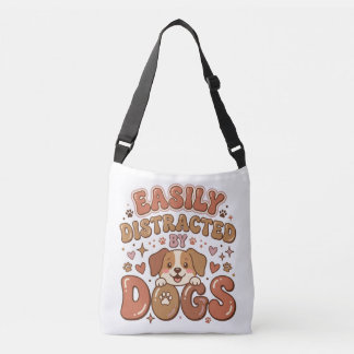 Easily Distracted By Dogs Tote Bag