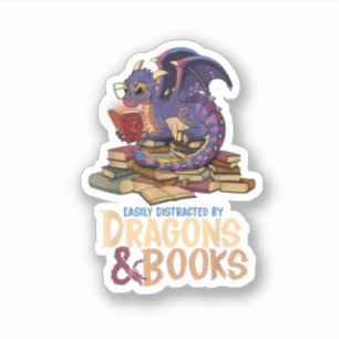Easily Distracted By Dragons And Books Dragon Book
