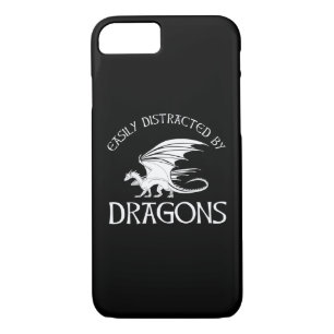 Easily Distracted By Dragons iPhone 8/7 Case