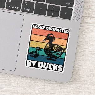 Easily Distracted By Ducks Lover Cool Farming Duck