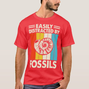 Easily Distracted By Fossils T shirt For Women