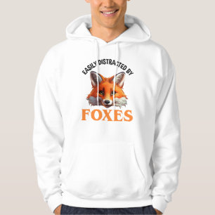 Easily Distracted By Foxes Hoodie