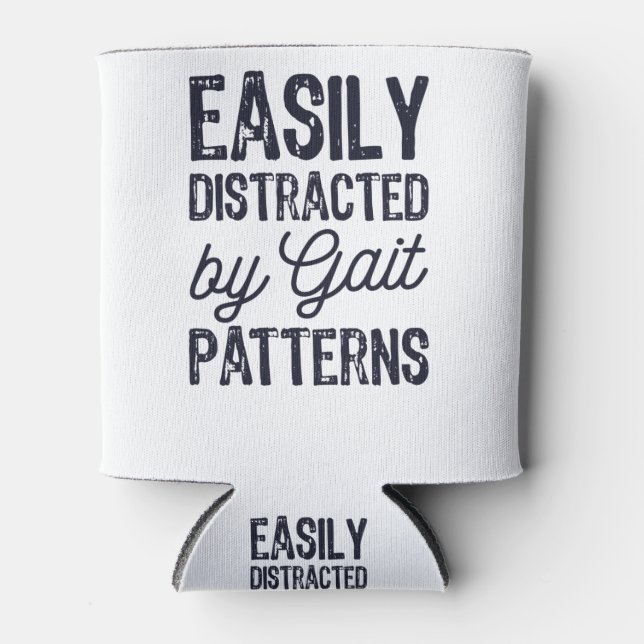 Easily Distracted By Gait Patterns Can Cooler (Front)