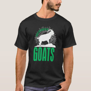 Easily Distracted By Goats Animal For Men Women T-Shirt