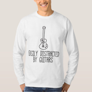 Easily Distracted By Guitars T-Shirt