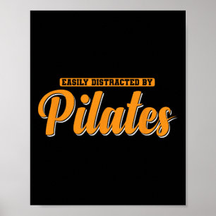 Easily Distracted By Pilates Powerhouse Poster
