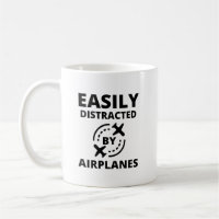 Easily distracted by planes funny pilot aviator