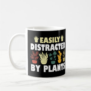 Easily Distracted By Plants Coffee Mug