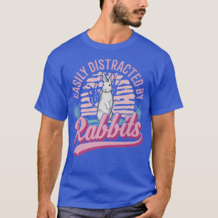 Easily distracted by Rabbits Premium T-Shirt