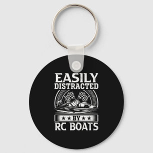 Easily distracted by rc boats - model boat speed key ring