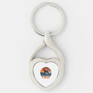 Easily Distracted By Ridgebacks Dog Walking Key Ring