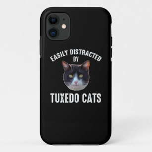 Easily Distracted By Tuxedo Cats Case-Mate iPhone Case