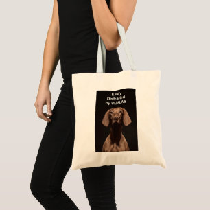 Easily Distracted by VIZSLAS Tote Bag