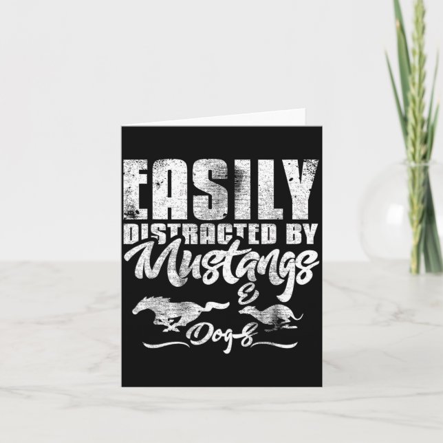 Easily Distracted Card (Front)