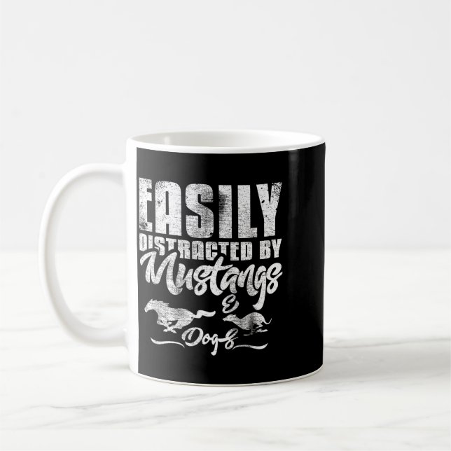 Easily Distracted Coffee Mug (Left)