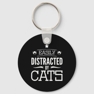 Easily Distracted Creative Key Ring