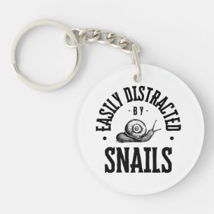 EASILY DISTRACTED KEY RING
