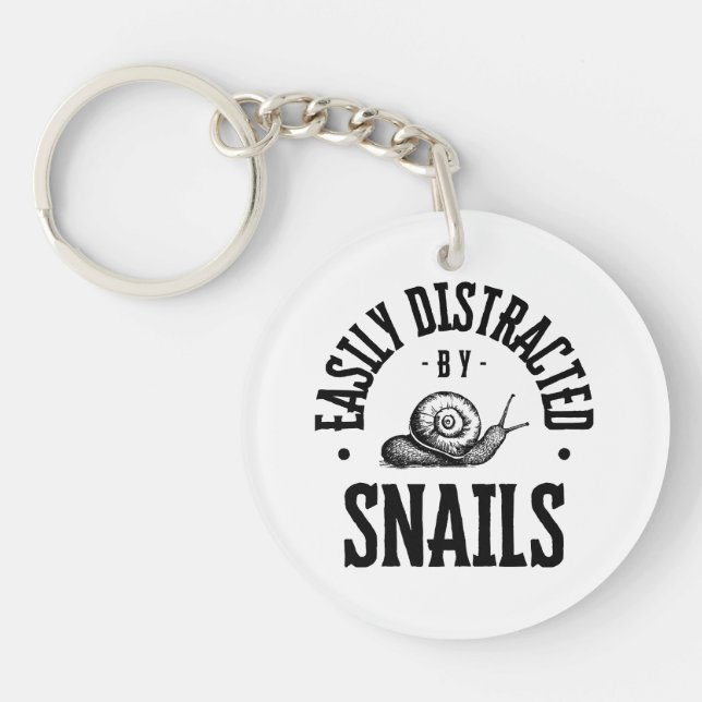 EASILY DISTRACTED KEY RING (Front)