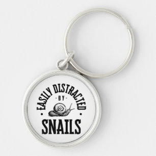 EASILY DISTRACTED KEY RING