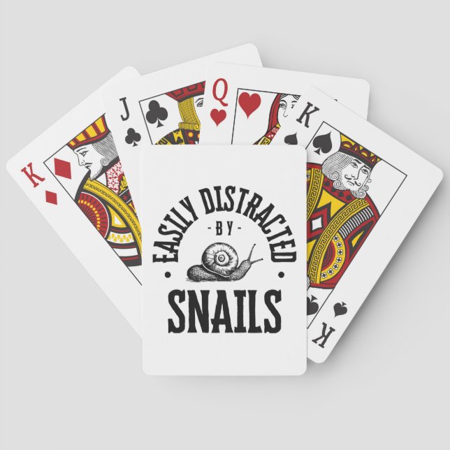 EASILY DISTRACTED PLAYING CARDS (Back)