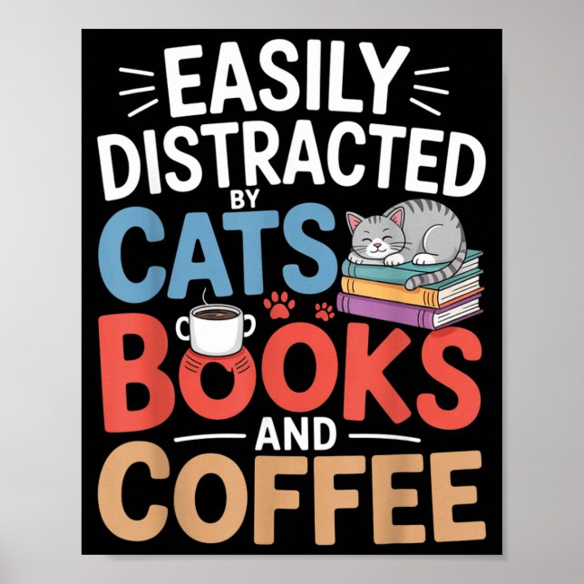 Easily Distracted Poster (Front)