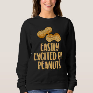 Easily Excited By Peanuts Tasty Gender Reveal Lov Sweatshirt