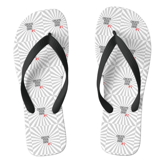 Easily Make Your Own in two steps Have Fun Thongs (Footbed)