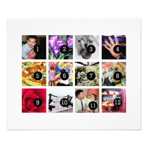 Easily Make Your Own Photo Art with 12 photos Print