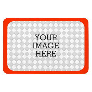 Easily Make Your Own Photo Display in Orange Frame Magnet