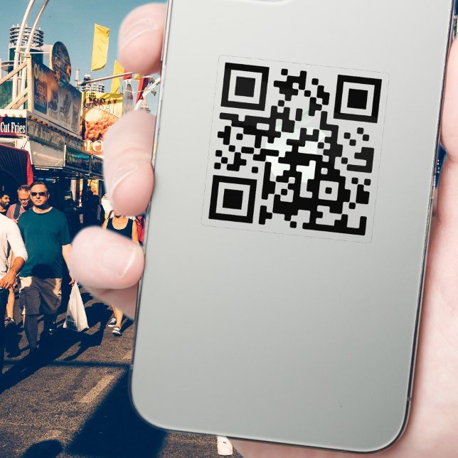 Easily Upload Your Own QR Code | Transparent (Creator Uploaded)