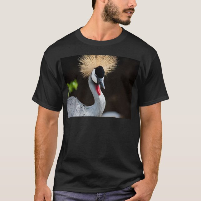 East African Crowned Crane T-Shirt (Front)
