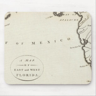East and West Florida Mouse Pad