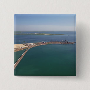 East Arm Port, Darwin Harbour 15 Cm Square Badge