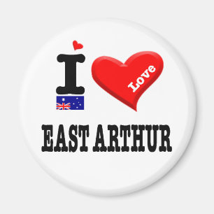 EAST ARTHUR - I Love Magnet