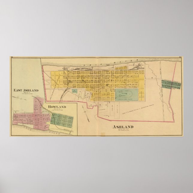 East Ashland, Kentucky Poster (Front)