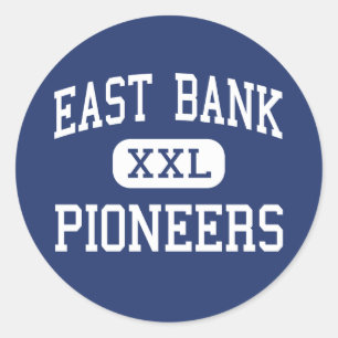 East Bank Pioneers Middle East Bank Classic Round Sticker