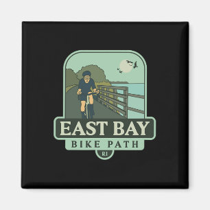 East Bay Bike Path - Rhode Island (cycling) Magnet