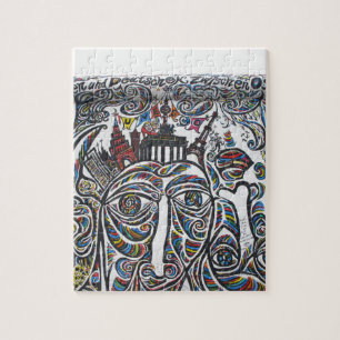 East Berlin Wall Graffiti Jigsaw Puzzle