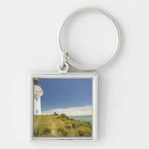 East Cape Lighthouse, Eastland, New Zealand Key Ring