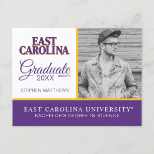 East Carolina University   East Carolina Announcement Postcard