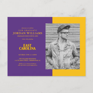 East Carolina University   East Carolina Announcement Postcard